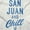 White, variant on San Juan Puerto Rico Chill Vintage Sweatshirt for Men or Women Brisco Brands S