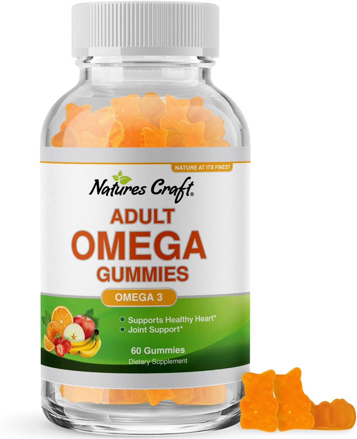 Fish Oil Omega 3 Gummies Omega 3 6 9 and EPA DHA Adult