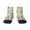 1 Black, variant on Racket and Tennis Ball Pattern Quarter Crew Socks,Toe Seamed Ankle Socks,Cotton Cushioned Breathable Athletic Crew Sports Socks