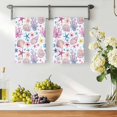 thumbnail image 3 of Beach Coastal Kitchen Towels Set of 4, Ocean Summer Nautical Shell Starfish Coral Absorbent Dish Towels for Kitchen, Microfiber Hand Towel, Quick Drying Tea Towel for Cleaning Decorative Dishcloths, 3 of 7