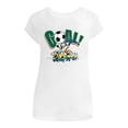 thumbnail image 1 of Playera de Minions para Dama, con Estampados de un Minion Temática de Fútbol Blanco Talla Eg, 1 of 4