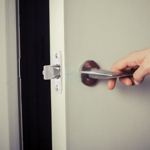 Hytrove Golden Door Lock Latch with Adjustable Tubular Mortice Design for Home Interior Doors