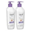 Olay Quench Daily Hydration Body Lotion, Almond Milk, 11.8 oz, 2 Pack