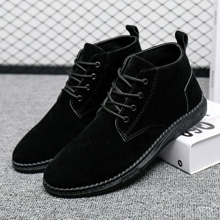 

Large Size 2024 New Autumn High-top Shoes Men‘s Shoes British Men‘s Casual Shoes Shoes Korean Fashionable Men‘s Single