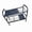 Black, variant on ANXPTIME Space Saving Kitchen Rack Customizable Double Layer Shelf System
