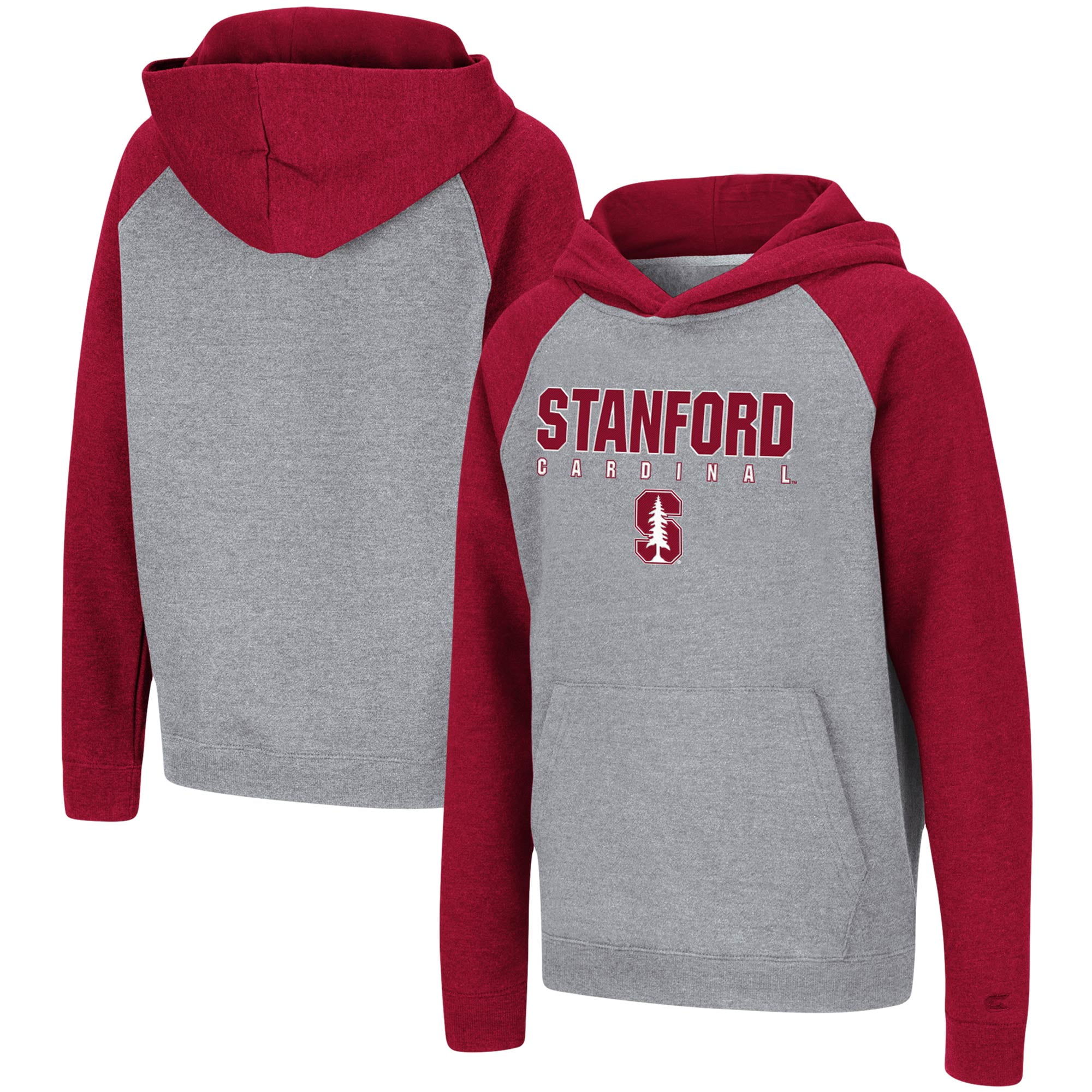 white stanford hoodie