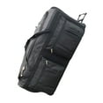 Gothamite 42inch Heavy Duty Rolling Duffle Bag, Large Collapsible