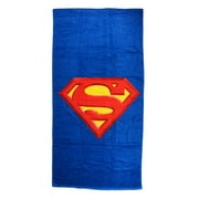 Superman Shield Beach Bath Gym Kids Adult Towel Blanket Cotton 60 x 30 in