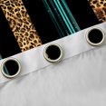 thumbnail image 4 of Erosebridal Vintage Cheetah Print Blackout Curtains,Classic Leopard Window Curtains Pack of 2 (38x45 Each), 4 of 6