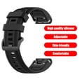 thumbnail image 2 of Correa de reloj de silicona de 20 mm para correa de pulsera deportiva Garmin Fenix ​​7S (negro) Tmvgtek Para Estrenar, 2 of 9