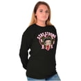 thumbnail image 3 of Betty Boop Breast Cancer Stay Strong Women Plus Size Long Sleeve Tee Brisco Brands 3X, 3 of 5