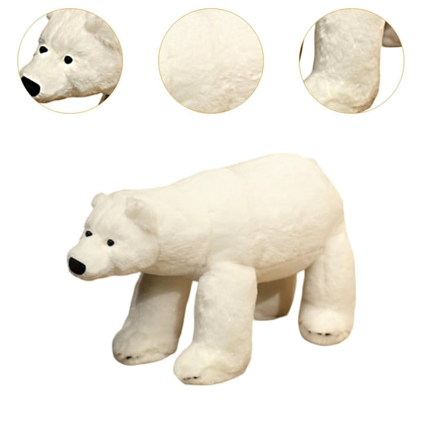Eojpdji Jouet en Peluche Doux De Vache, Jouet d'animal en Peluche De Vache, Peluches Qui Courent, 17,7 Pouces Oreillers Doux À Câliner, pour