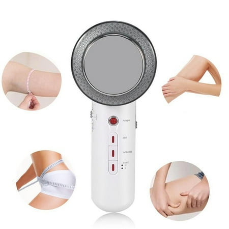 Beauty Slimming Equipment YOSOO 3in1 Ultrasonic Cavitation Body Massager Body Slim Machine Slimming & Beauty 1MHZ Facial Skin Care Fat Removal Slimming Machine ()