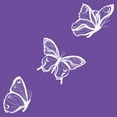 thumbnail image 2 of Junior's Lost Gods Flying Butterfly  Graphic Tee Purple Large, 2 of 3