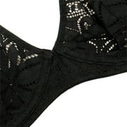 Bonds Womens Intimately Deep V Bra, Black,32B - US