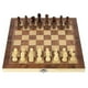 thumbnail image 1 of Juego de ajedrez de madera, 3 en 1, tablero de ajedrez de madera portátil, plegable ShuxiuWang 8390613577139, 1 of 1