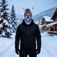 thumbnail image 6 of FUZHIQ Balaclava Ski Mask for Men Women 3D Animal Funny Print Head Cover Face Mask for Motorcycle Helmets,Dirt Bike Accessories Neck Gaiter,Bandanas, 6 of 7