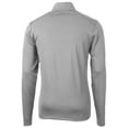 thumbnail image 3 of Men's Cutter & Buck Gray Nashville SC DryTec Virtue Eco Pique Recycled Quarter-Zip Pullover, 3 of 3