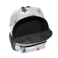 thumbnail image 6 of FORMRS School Backpack with Front Zippered Pocket 12" Student Travel Daypack, Cartoon Blue Houses, 6 of 6