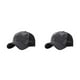 thumbnail image 3 of Qarigey Sombrero de protección solar de tela para hombres, gorras de béisbol cómodas y ajustables para hombres, sombrero para el sol gris 2Conjunto, 3 of 6