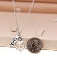 thumbnail image 6 of Uloveido Amulet of Faith Mustard Seed Christian Pendant Necklace, Stainless Steel, Leaf Shape Openable Bottle Case Y756-3, 6 of 7