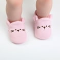 thumbnail image 7 of 9-12 Months Baby Boys Girls Shoes Non-Slip Infant First Walkers Baby Walking Shoes Pre Step Shoes For Boys And Girls Indoor Anti-skid Overshoes Cartoon Baby Comfortable Walking Shoes Pink, 7 of 7