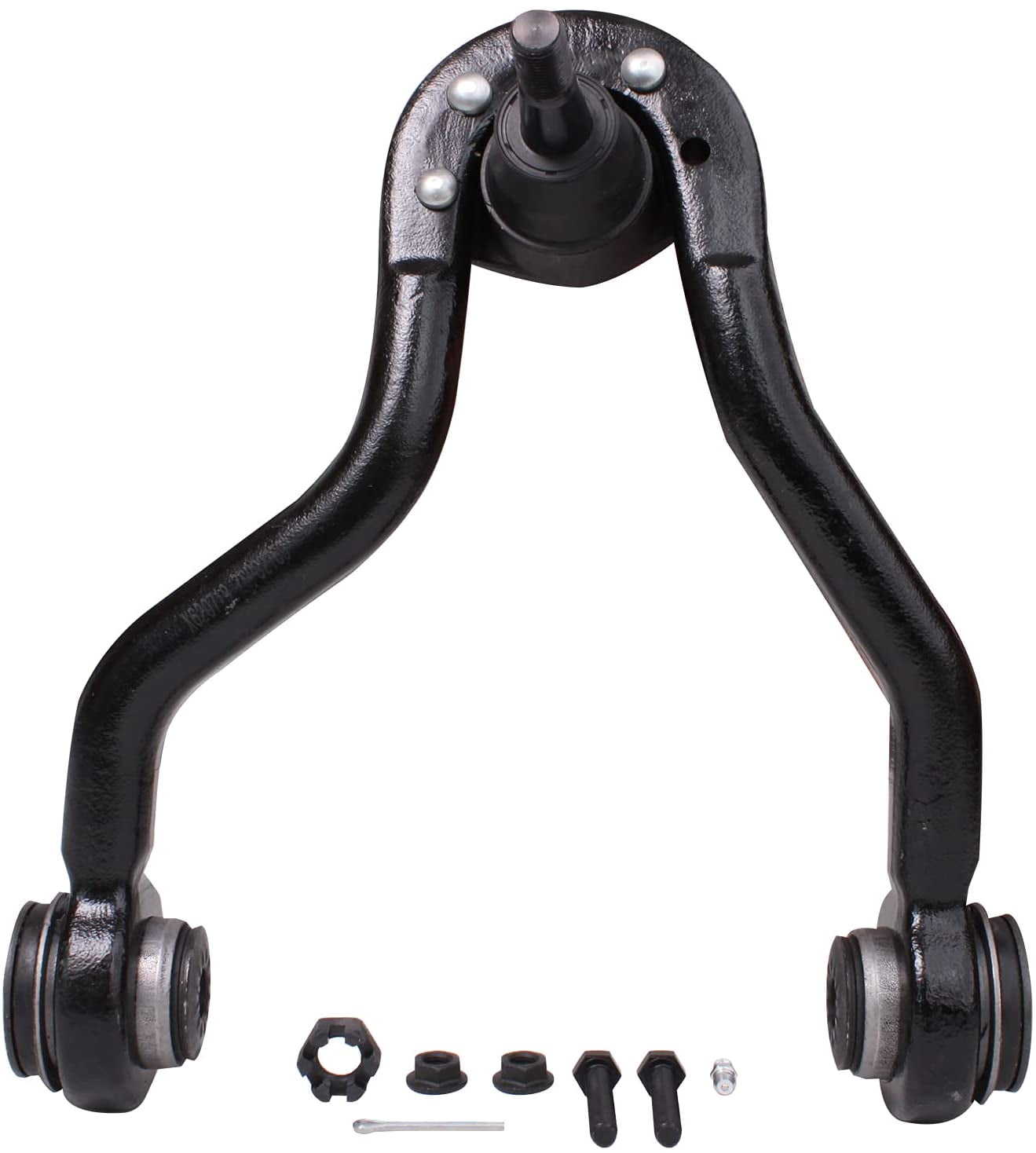 Detroit Axle - Front Upper Control Arms for 4WD Chevy GMC K1500 K2500 Suburban Tahoe Yukon Safari Astro Blazer Cadillac Escalade 2pc Upper Control Arms w/Ball Joints Assembly Set Replacement