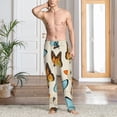 thumbnail image 2 of Honiee Butterflies for men - a sleek fusion of Straight Pajama Pants, versatile Lounge Pants, and cozy Sleepwear, all rolled into one-Small, 2 of 6