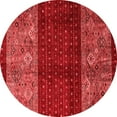 thumbnail image 1 of Ahgly Company Machine Washable Indoor Round Southwestern Red Country Area Rugs, 7' Round, 1 of 4