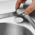 thumbnail image 4 of Stainless Steel Stopper Faucet Hole Cover Sink Plug Faucet Decorative Covers, 4 of 5