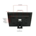 thumbnail image 4 of 17 Inch Digital Picture Frame, Digital Photo Frame with Remote Control, 1080P Video Picture Play MP4 Music Clock Calendar, 4 of 7