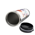 thumbnail image 2 of I Love You Travel Mug, Watercolor Phrase, Steel Thermal Cup, 16 oz, by Ambesonne, 2 of 2