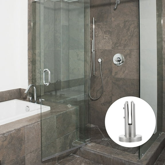 Raindrops  Swimming Pool Fence Post Garden Fencing Bracket Clamp Grips Silver