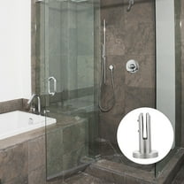 Raindrops Swimming Pool Fence Post Garden Fencing Bracket Clamp Grips Silver