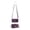 Purple, variant on PU Leather Case Handbag With Hanging Strap, Carrying Handle, Stand And Card Slot, Multi-functional Protective Cover for Phone, Wallet And Daily Small Items Storage