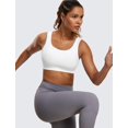 thumbnail image 3 of Sostén CRZ YOGA acanalado sin aros con soporte medio blanco talla L, 3 of 6