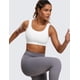 thumbnail image 3 of Sostén CRZ YOGA Pequeño Blanco Inalámbrico de Impacto Medio, 3 of 6