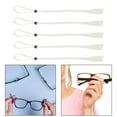 thumbnail image 6 of Wswqop 5 Pieces Glasses Strap Sunglasses Holder Strap Silicone Nonslip Eyeglasses Strap White, 6 of 9