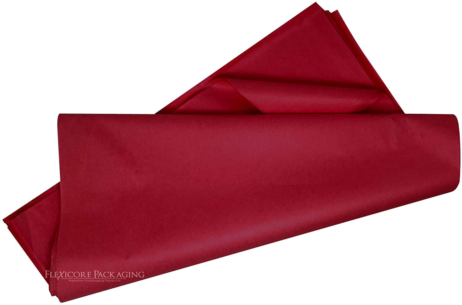Flexicore Packaging Cranberry Gift Wrap Tissue, (10 Rolls)