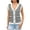 White, variant on ATTRACO Women Striped Sweater Vest Buttom Down Crochet Sleeveless Cardigans Versatile Tank Top