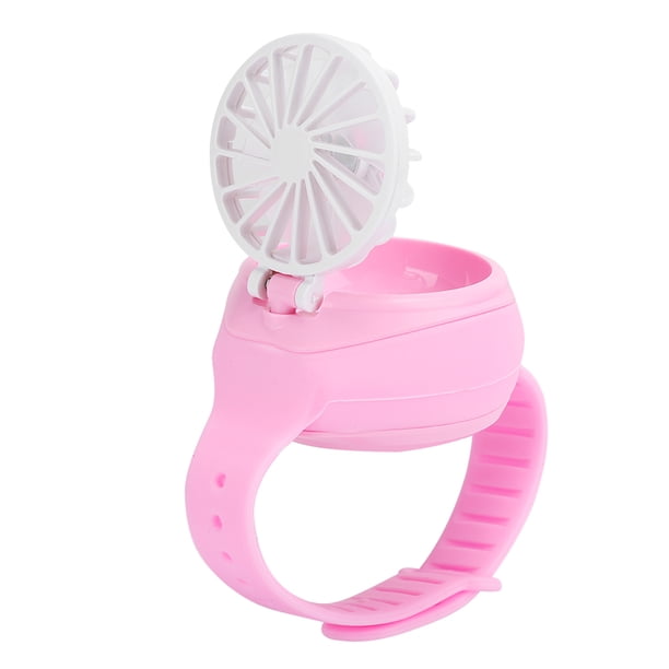 Ventilador de reloj USB, ventilador de reloj USB, ventilador de carga USB manual, mini ventilador portátil, rendimiento de alta gama