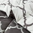 thumbnail image 6 of Lux Decor Collection 4 Piece Geometric Twin Comforter Set - Polyester Filling Reversible Washable Comforter Set, 6 of 11