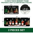 thumbnail image 3 of Christmas Kitchen Rugs Set of 2, Absorbent Christmas Tree Gnome Kitchen Mats for Floor, Winter Decorative Kitchen Rugs Non Slip Washable, Christmas Decorations, 18'''' x 48'''' + 18'''' x 30'''', 3 of 6