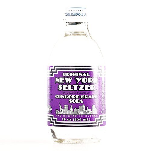 Grape Original New York Seltzer 10 oz each (6 Items Per Order
