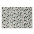 thumbnail image 1 of Valentines Cutting Board, Valentines Day Themed Love Illustration of Hearts with Ornaments, Decorative Tempered Glass Cutting and Serving Board, Small Size, Orange Red Black, by Ambesonne, 1 of 1