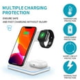thumbnail image 5 of PDKUAI 3 in 1 Wireless Charger for Apple Watch iPhone 15 14 13 12 11 x 8 Charging Dock Station for Airpods Pro, 5 of 7