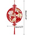 thumbnail image 2 of Holloyiver Chinese New Year Decorations, Spring Festival Door Pendant, Chinese Hanging Ornament with Tassel, Decoration for New Year Spring Festival Home Office Decorations, 2 of 6