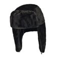 thumbnail image 1 of Gorros de de invierno, gorro de Lei Feng con orejeras gruesas para ciclismo de nieve, gorro cálido de invierno para hombres, esquí, motociclet Negro, 1 of 8