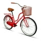 thumbnail image 2 of Bicicleta Black Panther Santorini R24 Equipada Con Canasta Rojo, 2 of 3