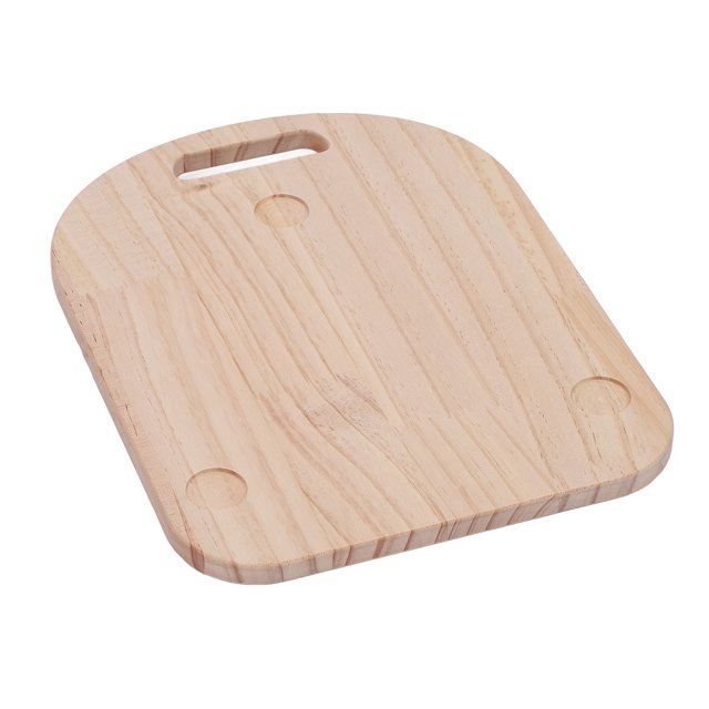 Coffee Countertop Appliance Rolling Tray Solid Wood Ergonomic Design Coffee Pot Slider Tray for Kitchen